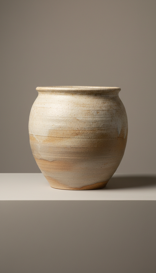 Maceta grande cerámica artesanal